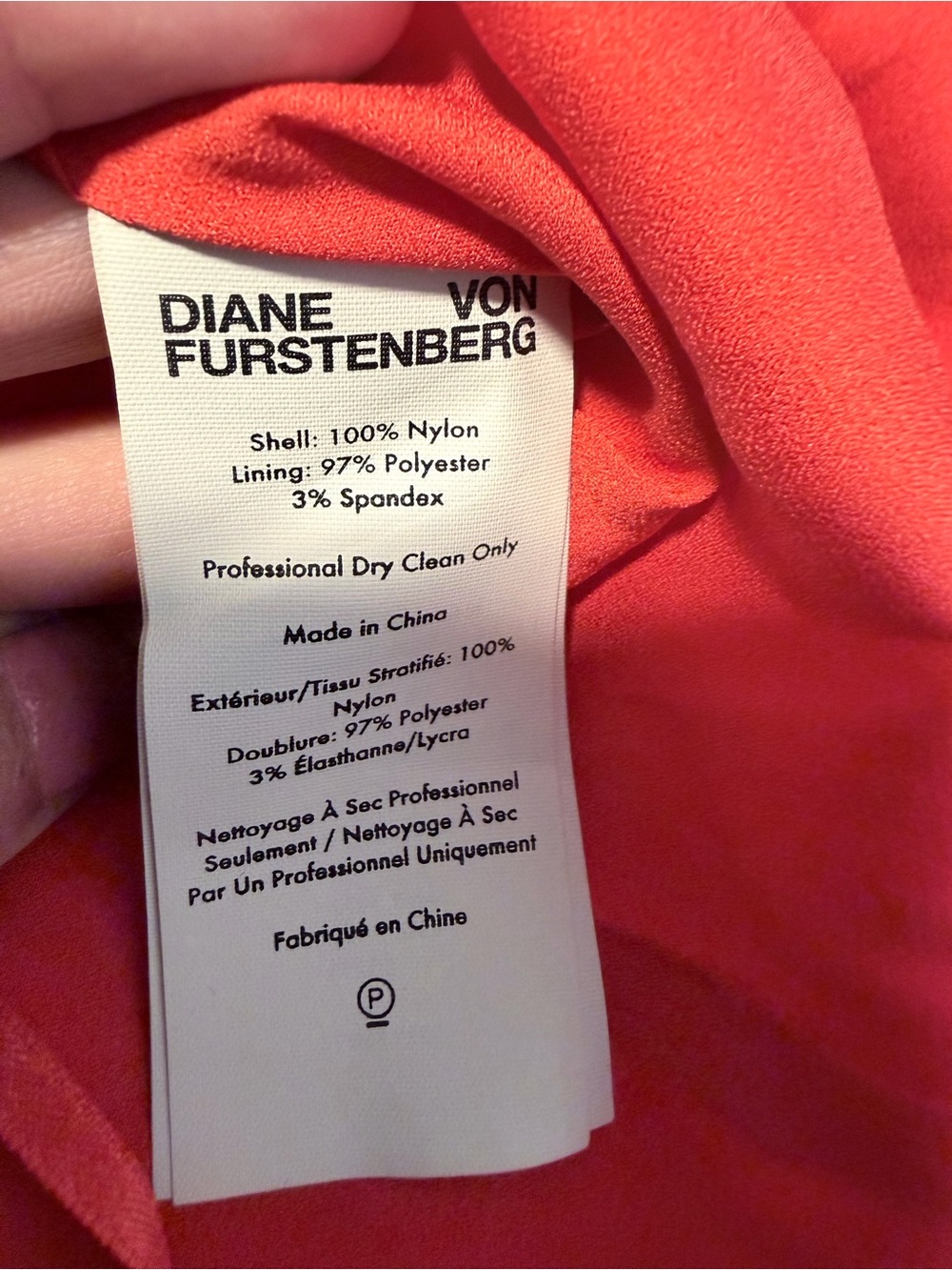 Diane Von Furstenberg Red Orange Floral Lace Sleeveless Dress - Picture 7 of 8